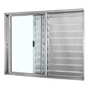 Ver imagem 2 de Jlt Veneziana 3 Folhas sem Grade Vidro Liso Brilhante - Economica - 100x150 (0382)