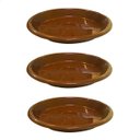 Ver imagem 1 de Kit 3 Pratos para Vaso Redondo Suporte para Planta 27x3,5cm
