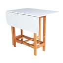 Ver imagem 7 de Conjunto Prático Mesa e 4 Cadeiras Dobrável Mel Tampo Branco, Lindo, Bar, Lozinha, Lazer, Etc.