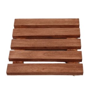 Suporte P/ Vasos de Plantas em Madeira Maciça Envernizado