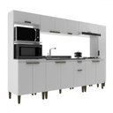 Ver imagem 2 de Cozinha Completa Iara 13 Portas 1 Gaveta Branco - Jcarvalho