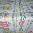 Ver imagem 2 de Tecido Toalha de Mesa Térmico Plástico Impermeável Estampa:02;Tamanho:1,40m