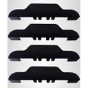 Ver imagem 4 de Kit Completo P/ Cama Box Baú, 12 Pés Varian 13 Cm + 4 Cantoneiras + 2 Puxadores