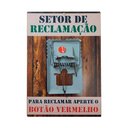 Ver imagem 1 de Placa Decorativa de Parede em Madeira - Ratoeira - Setor de Reclamação