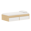 Ver imagem 3 de Cama Infantil com Duas Gavetas Branca Linha Play Quater