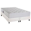 Ver imagem 1 de Conjunto Box Queen: Colchão Espuma Herval D45 New Top + Base Crc Corano White (158x198)