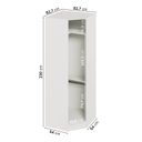 Ver imagem 4 de Guarda Roupa Planejado 100% MDF de Canto Oblíquo Reflecta Orion CabeCasa MadeiraOriginals Bege