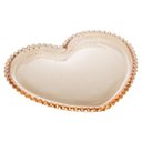 Ver imagem 1 de Prato de Cristal Wolff Coração Pearl Âmbar