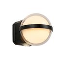 Ver imagem 1 de Arandela Globo Preto 14,5cm Led 6w 3000k Bivolt Ip67 Embu Led