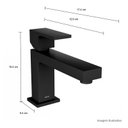 Ver imagem 2 de MONOCOMANDO LAVATÓRIO BICA BAIXA BLACK MT 2875.BL90.MT  DECA