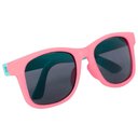 Ver imagem 7 de Óculos de Sol Bebê Buba Criança Flexível Uva Uvb 100% Proteção Rosa e Verde Lenço Microfibra