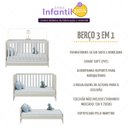 Ver imagem 3 de Berço Americano 3 em 1 para Colchão 130x70cm Multimóveis 0527PA Off White/Branco