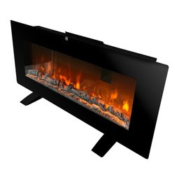 Lareira Elétrica de Parede e Bancada com Controle 1500w 220v - 5