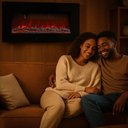 Ver imagem 2 de Lareira Elétrica de Parede e Bancada com Controle 1500w 220v