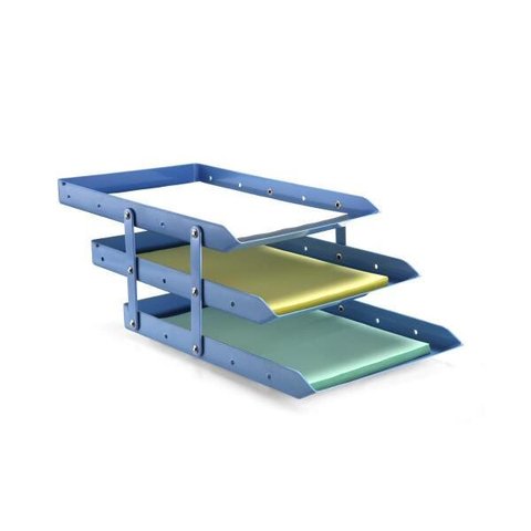 Caixa De Correspondência Tripa Móvel Azul Maxcril