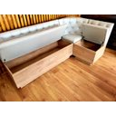 Ver imagem 3 de - Canto Alemão com Baú - Base Amadeirada 2mx2m o Rei Das Poltronas Canto Alemão