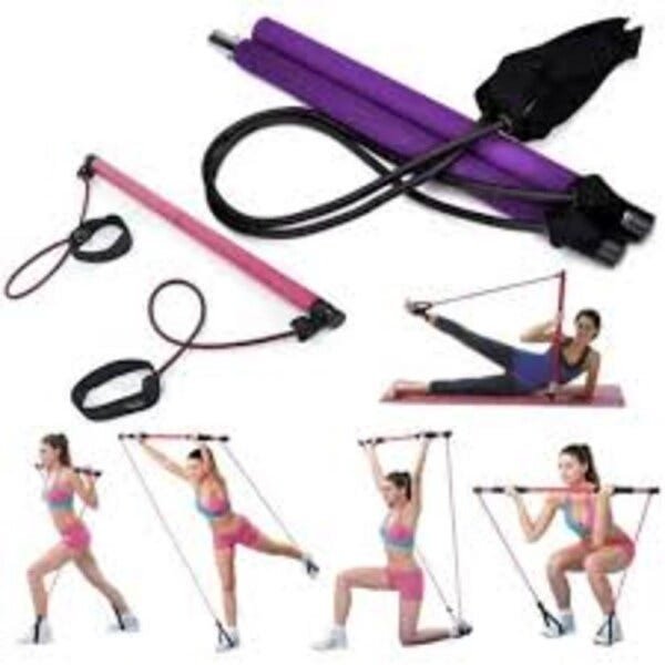 Elastico de exercicios para pilates alongamento atividades de academia em casa Portátil
