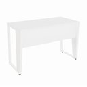 Ver imagem 6 de Mesa Escrivaninha Industrial 120cm Tampo 30mm com 2 Gavetas Pés em Metal F5 Office Cor:Branco