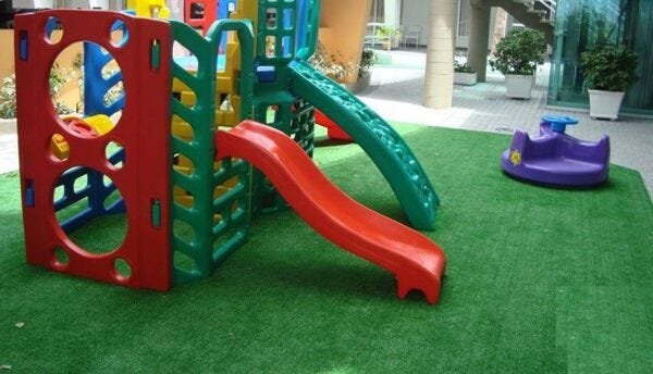 Grama Sintetica Decorativa Playground Jardim 5mm - 50cm x 2m (1m²) - 4