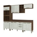 Ver imagem 2 de Cozinha Compacta 11 Portas 2 Gavetas Viena A1399 Casamia