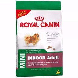 Ração Royal Canin Mini Indoor Adult Raças Pequenas 7,5 Kg - 1