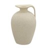Vaso Decorativo em Ceramica na Cor Creme 27,5cm - 1