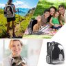 Bolsa Pet Cachorro Gato Coelho Transparente Mochila Transporte Passeio Caminhada Saida Viagem Bolsos - 2