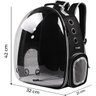 Bolsa Pet Cachorro Gato Coelho Transparente Mochila Transporte Passeio Caminhada Saida Viagem Bolsos - 4