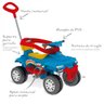 Carrinho Superquad Smart Passeio e Pedal com Empurrador Brinquedos Bandeirante - 3