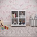 Ver imagem 2 de Nicho Organizador Infantil com 4 Nichos Movelbras Branco