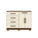 Ver imagem 2 de Cômoda Quarto 122cm com 2 Portas Sapateira Vitória V01 - D’Rossi