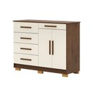Ver imagem 4 de Cômoda Quarto 122cm com 2 Portas Sapateira Vitória V01 - D’Rossi