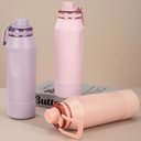 Ver imagem 4 de Garrafa Térmica Tr-122 650ml da Virginia Inox Hydra com Capa Protetora Academia Fitness Vyta:Variado