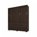 Ver imagem 3 de Guarda-Roupa Casal 3 Portas 9 Gavetas Detroit Demóbile