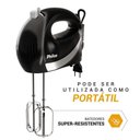 Ver imagem 5 de Batedeira de Mão Portátil Philco PBT50A 4L 500W 4 Velocidades 110V