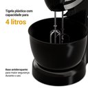 Ver imagem 3 de Batedeira de Mão Portátil Philco PBT50A 4L 500W 4 Velocidades 110V