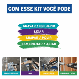 Microrretifica Dremel 7350 N5 4v Max sem Fio F0137350la000 - 5