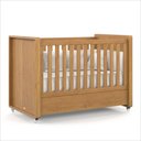 Ver imagem 3 de Berço Tutto Laqueado 2 em 1 Mini Cama 100% Mdf com Capitonê Freijo Soft 61738/51707 Matic Moveis