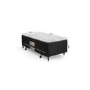 Ver imagem 3 de Cama Box Solteiro com Auxiliar e Baú Preto