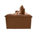 Ver imagem 5 de Sofá Retrátil/Reclinável Grécia 2,70m Suede Velut Bege c/ Molas no Assento - King House