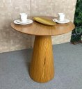 Ver imagem 2 de Mesa Cone para Sala de Jantar - Madeira Freijó Tampo 70 cm