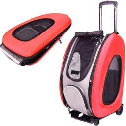 Bolsa Carrinho Transporte Passeio Viagem Caes Gatos - 2