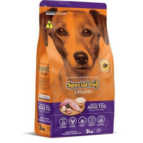 Ração Special Dog Ultralife Frango Arroz Cães Adultos 15Kg