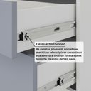 Ver mais imagens de Quarto de Canto Solteiro com Guarda Roupas Cabeceira e Escrivaninha Alpes Luciane Móveis