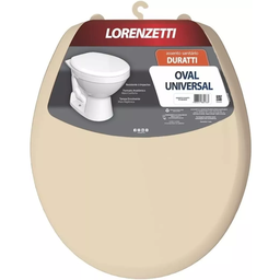 Assento Sanitário Bege Universal Duratti Lorenzetti Pp - 5