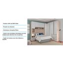 Ver imagem 5 de Guarda Roupa Casal de Canto 9 Portas e 6 Gavetas Legno Crema com Branco Prime Luciane Móveis