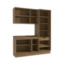 Ver imagem 5 de Armário de Cozinha Compacta 100% Mdf 192cm Nogueira/branco Celeste Kappesberg