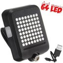 Ver imagem 7 de Lanterna Sinalizador Bicicleta Seta Luz Freio Automática