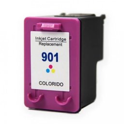 Cartucho de Tinta Colorido Compatível Hp 901xl 901 para Hp J4540 J4550 J4580 J4680 J4660 J4500 J-454 - 4