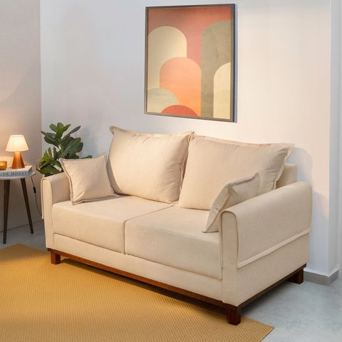 Sofá 2 Lugares 160cm Ananda CabeCasa MadeiraOriginals